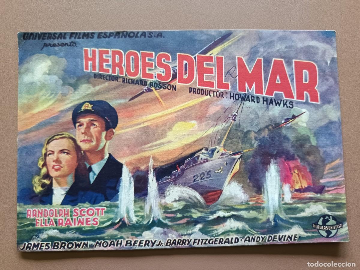 Cine: H&Eacute;ROES DEL MAR- GRAN TAMA&Ntilde;O- 1945 - Foto 1