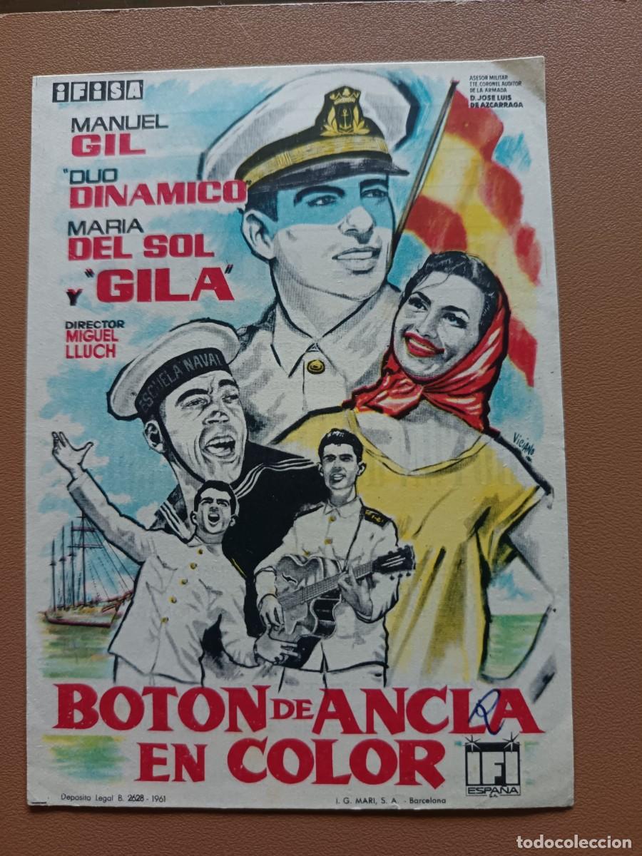 Cine: BOT&Oacute;N DE ANCLA EN COLOR-1961 - Foto 1