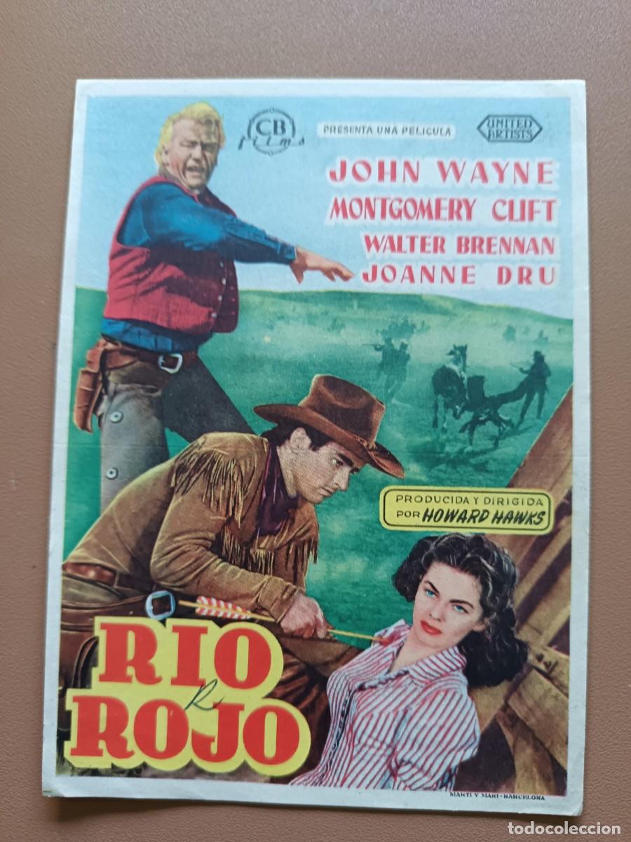 Cine: R&Iacute;O ROJO - FOLLETO DE MANO - Foto 1