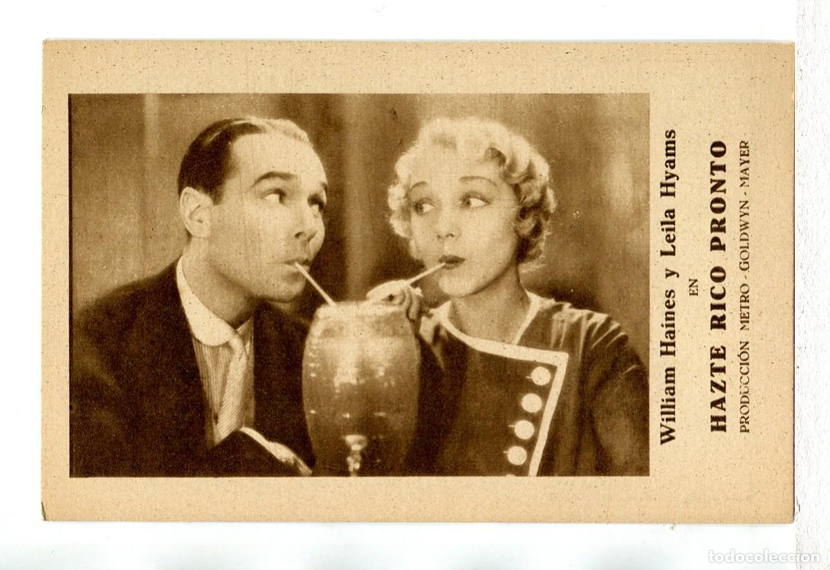 Cine: HAZTE RICO PRONTO, con William Haines. - Foto 1