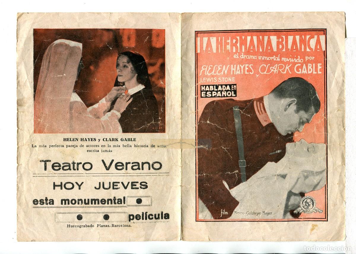 Cine: LA HERMANA BLANCA, con Clark Gable. - Foto 1