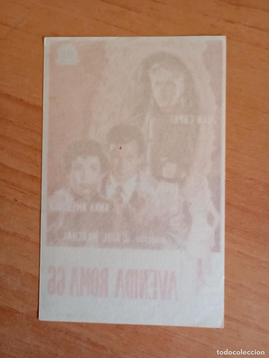 Cine: GRIS3-- PROGRAMA DE CINE ---AVENIDA ROMA 66 - Foto 2