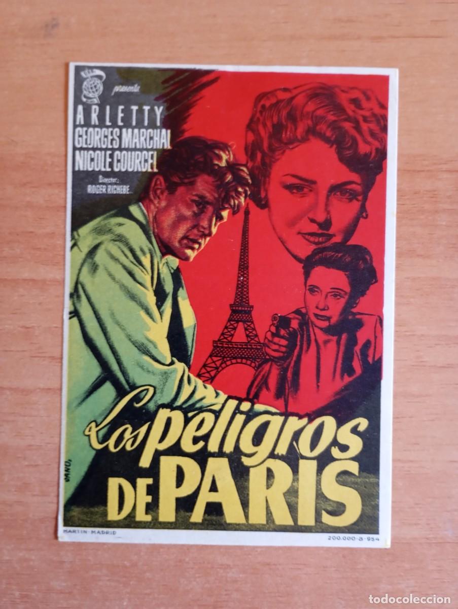 Cine: GRIS3-- PROGRAMA DE CINE ---LOS PELIGROS DE PARIS - Foto 1