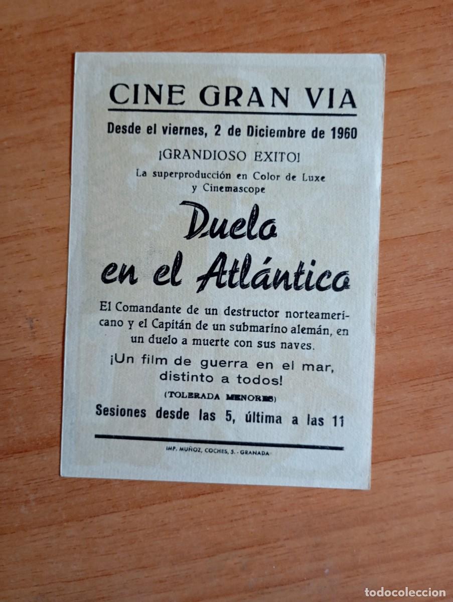 Cine: GRIS3-- PROGRAMA DE CINE ---DUELO EN EL ATLANTICO ct - Foto 2