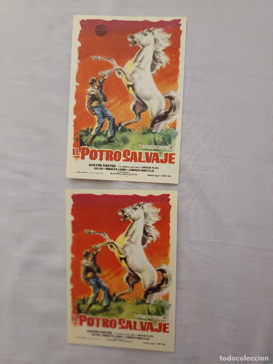Cine: 2 PROGRAMAS DE CINE EL POTRO SALVAJE GASTON SANTOS - Foto 1