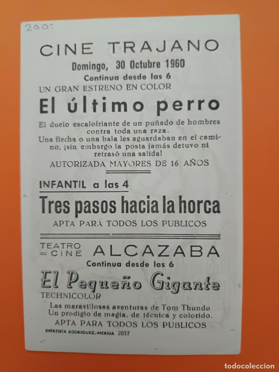 Cine: PROGRAMA DE CINE EL ULTIMO PERRO HUGO DEL CARRIL - Foto 2