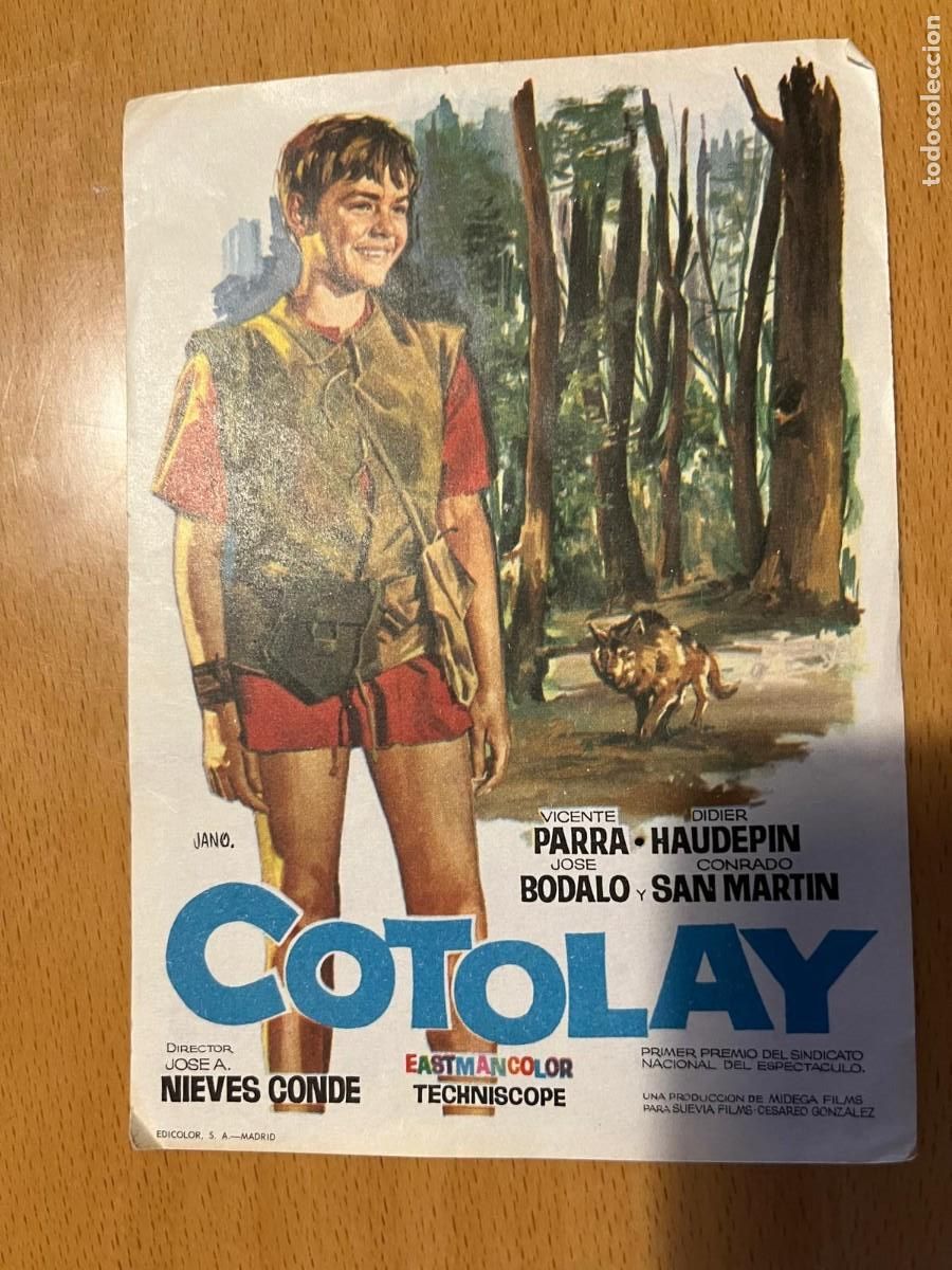 Cine: folleto cine Cotolay sin publicidad - Foto 1