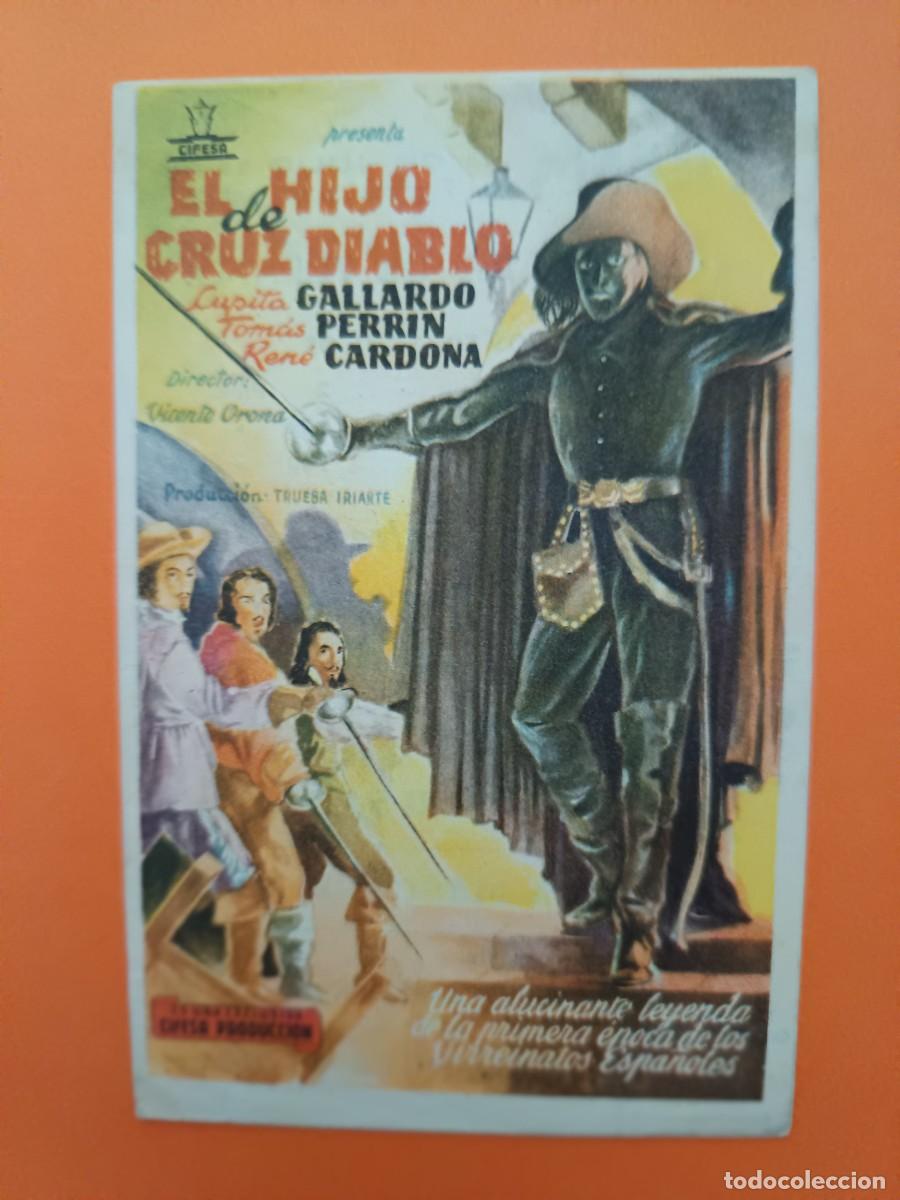 Cine: PROGRAMA DE CINE EL HIJO DE CRUZ DIABLO TOMAS PERRIN - Foto 1