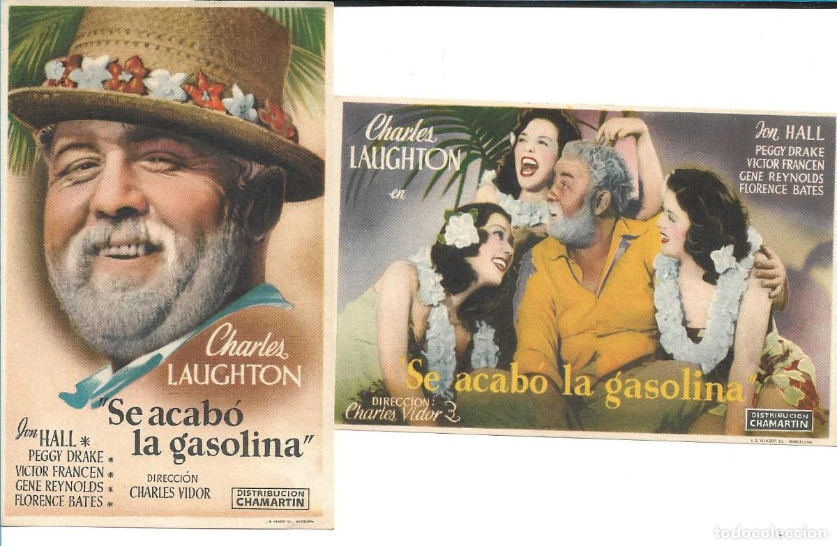 Cine: DOS PROGRAMAS DE CINE - SE ACABO LA GASOLINA - Foto 1