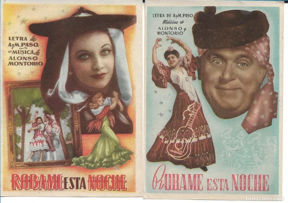Cine: DOS PROGRAMAS DE CINE - ROBAME ESTA NOCHE - Foto 1
