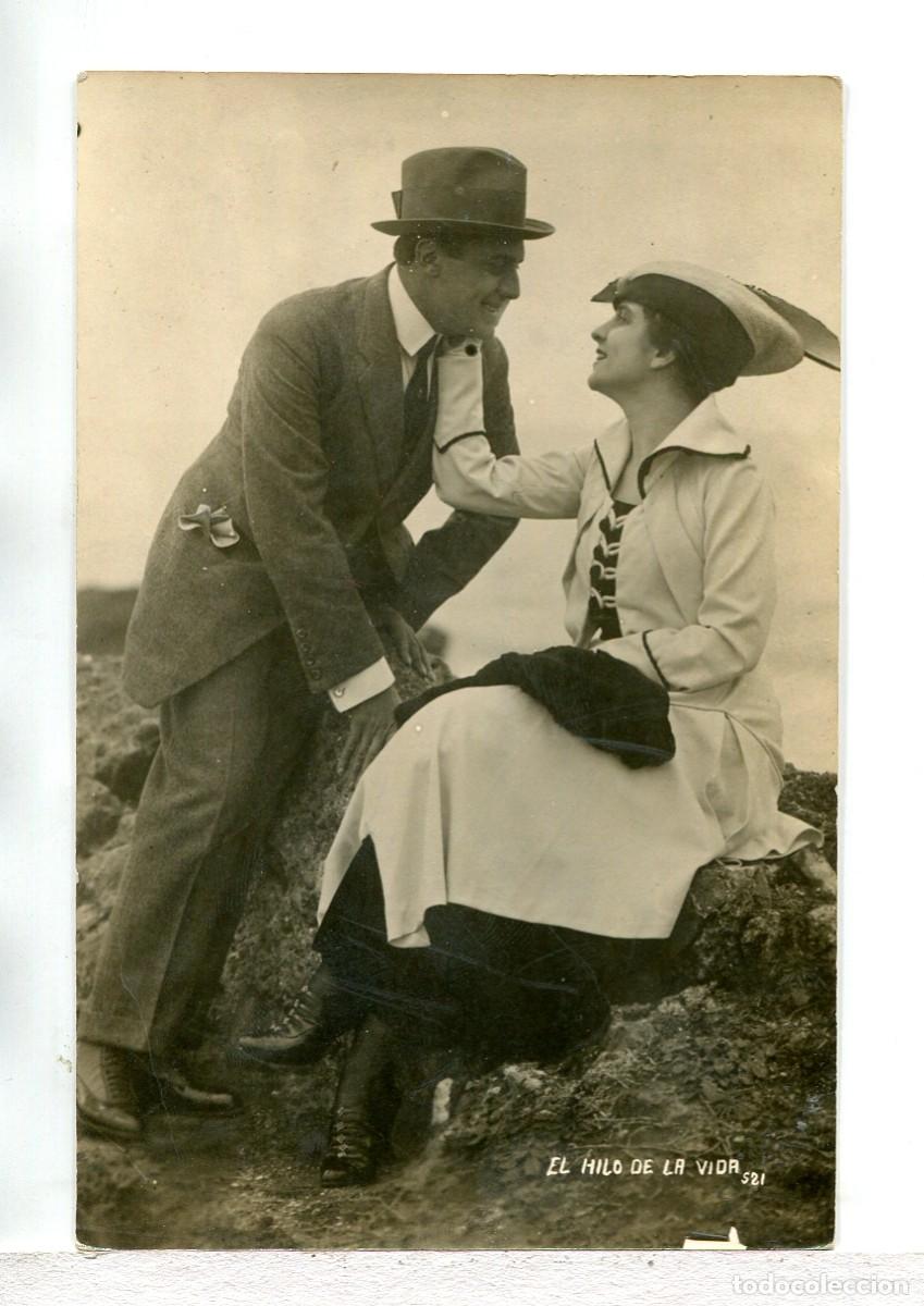 Cine: EL HILO DE LA VIDA. POSTAL. - Foto 1