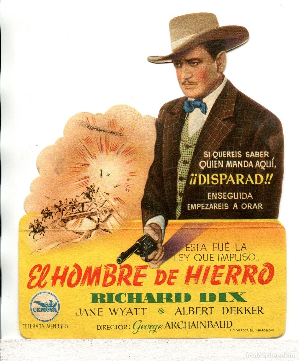 Cine: EL HOMBRE DE HIERRO, con Richard Dix. - Foto 1