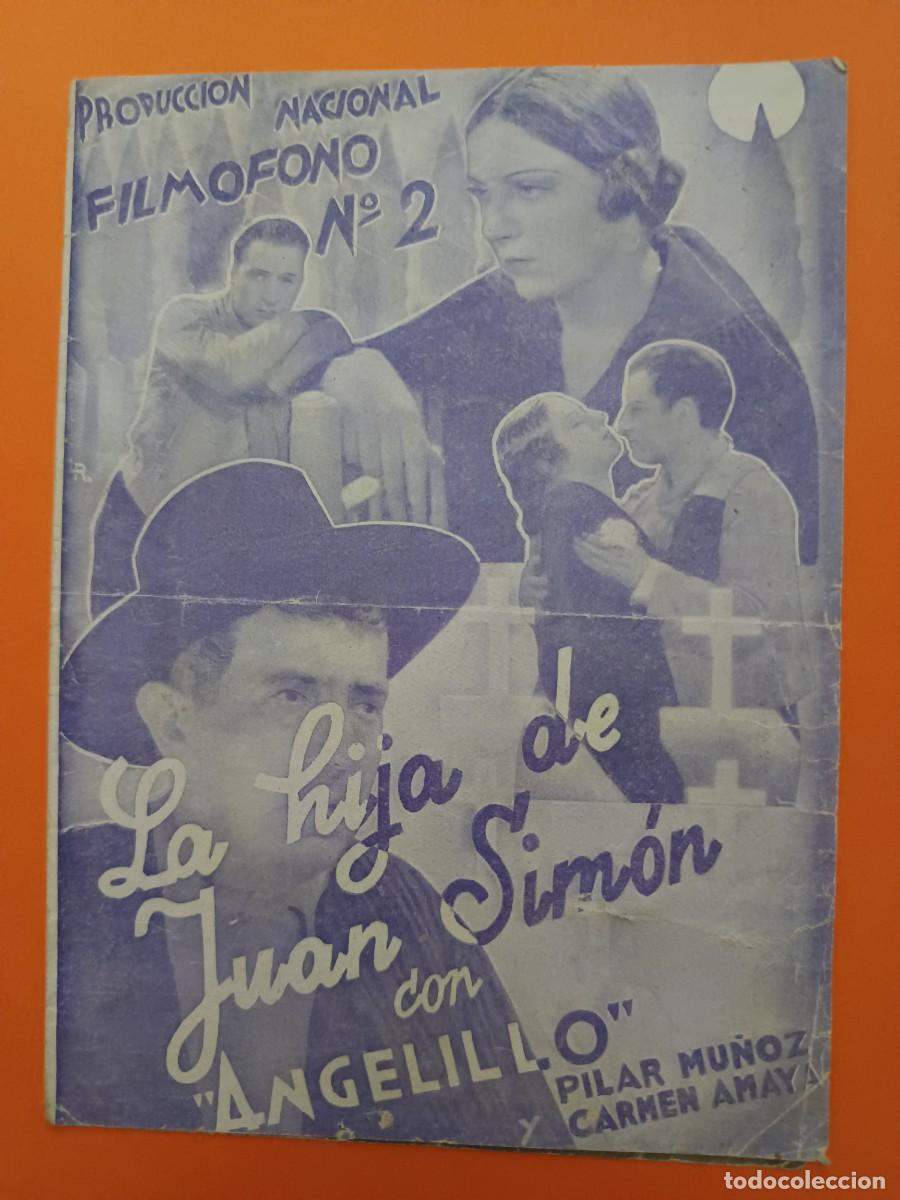 Cine: PROGRAMA DE CINE LA HIJA DE JUAN SIMON ANGELILLO - Foto 1