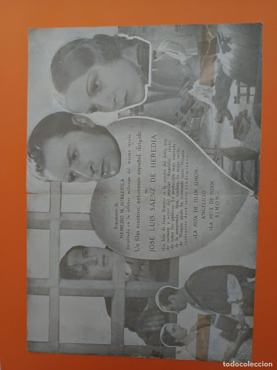 Cine: PROGRAMA DE CINE LA HIJA DE JUAN SIMON ANGELILLO - Foto 3