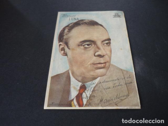 Cine: MANUEL LUNA PROGRAMA DE CINE CON PUBLICIDAD LUIS BROTONS ELCHE ALICANTE - Foto 1