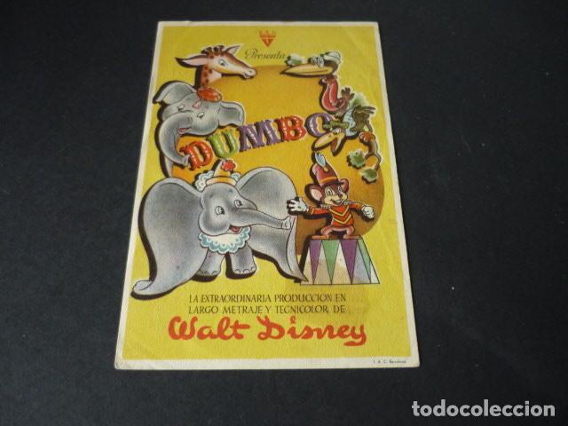Cine: DUMBO PROGRAMA DE CINE CON PUBLICIDAD CINEMA IRIS ALICANTE - Foto 1