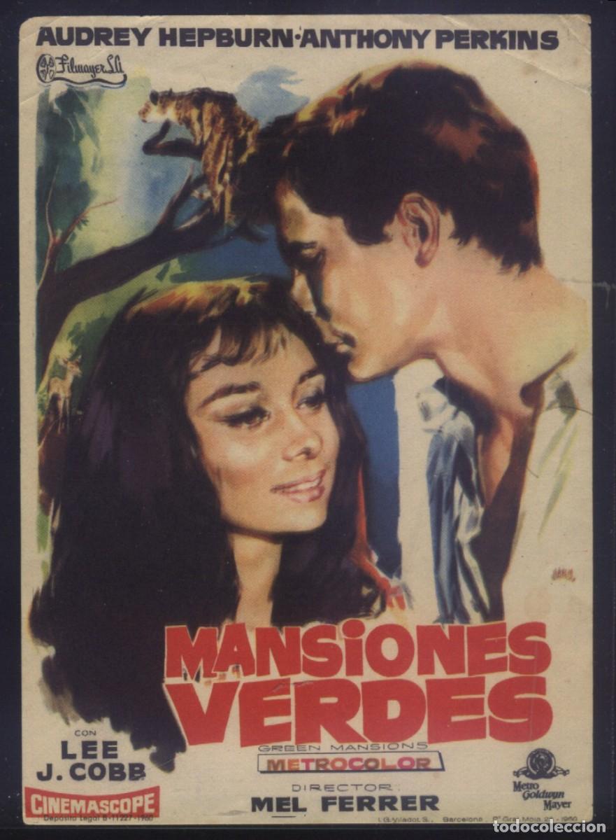 Cine: Q-09711- MANSIONES VERDES (Green Mansions) Audrey Hepburn - Anthony Perkins - Lee J. Cobb