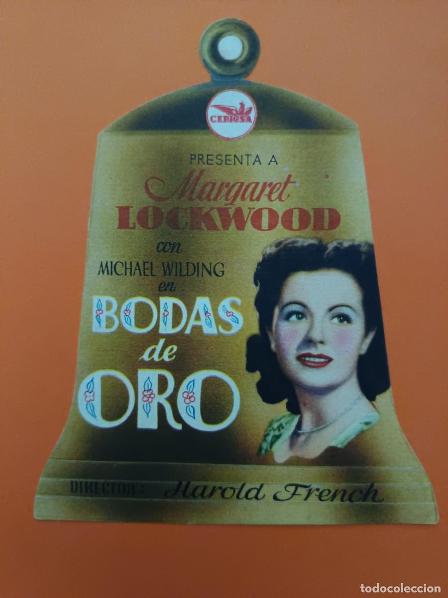 Cine: PROGRAMA DE CINE TROQUELADO BODAS DE ORO MARGARET LOCKWOOD - Foto 1