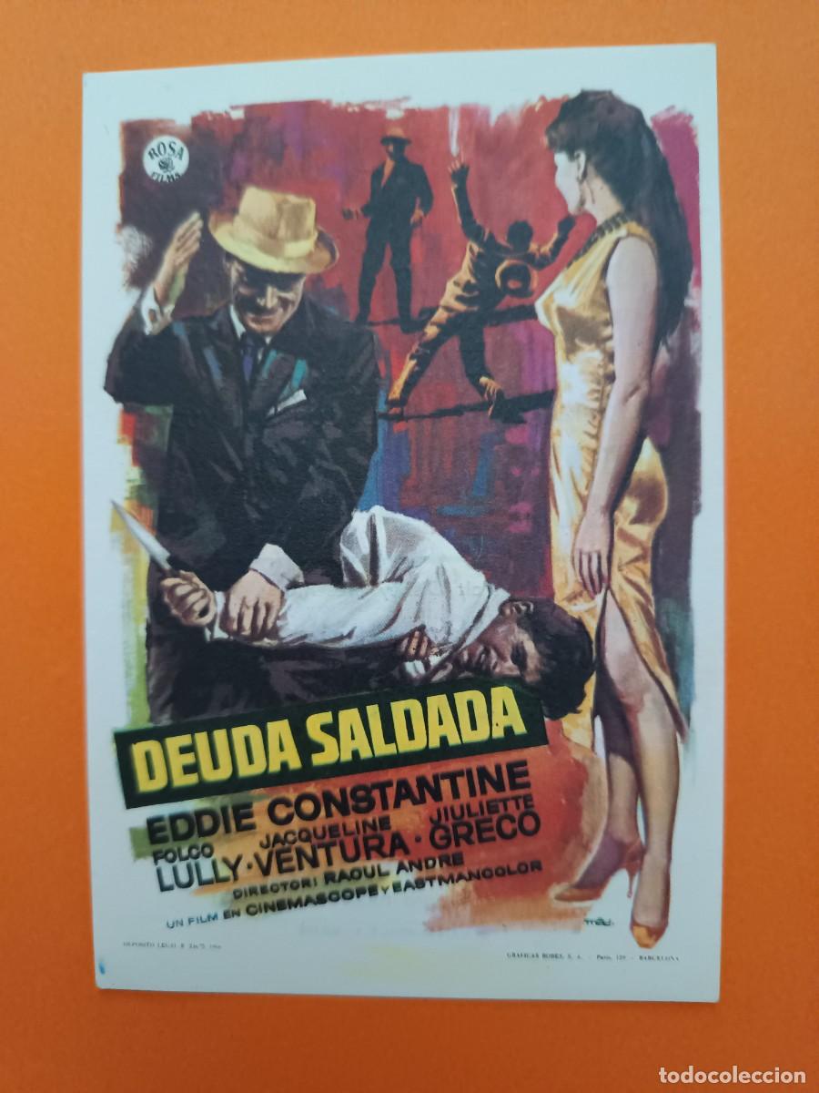 Cine: PROGRAMA DE CINE DEUDA SALDADA EDDIE CONSTANTINE - Foto 1