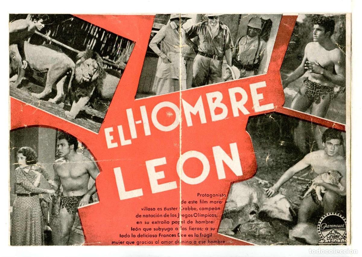 Cine: EL HOMBRE LE&Oacute;N, con Buster Crabbe. - Foto 2