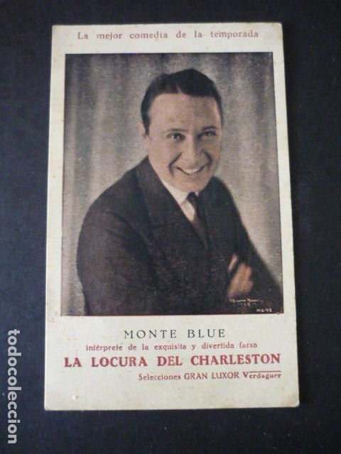 Cine: LA LOCURA DEL CHARLESTON PROGRAMA TARJETA GRAN LUXOR VERDAGUER ERNST LUBITSCH MONTE BLUE