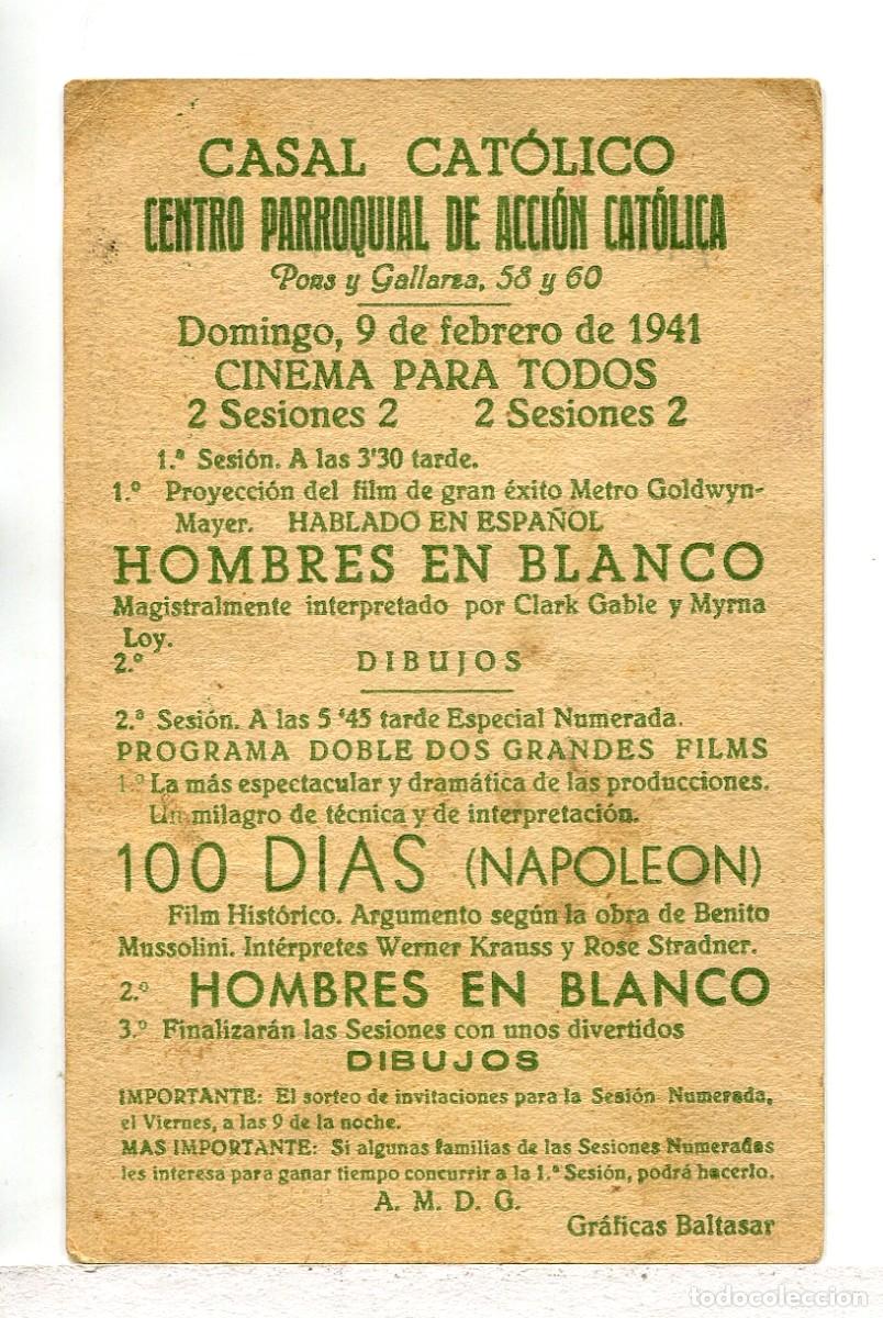 Cine: HOMBRES EN BLANCO, con Clark Gable. - Foto 2