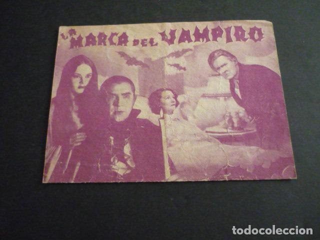 Cine: LA MARCA DEL VAMPIRO PROGRAMA DE CINE CON PUBLICIDAD