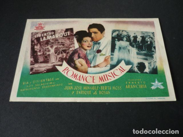 Kino: ROMANCE MUSICAL PROGRAMA DE CINE CON PUBLICIDAD CINEMA COY MURCIA