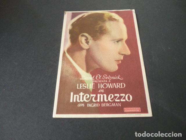 Cine: INTERMEZZO PROGRAMA DE CINE CON PUBLICIDAD CINE CENTRAL ALICANTE - Foto 1