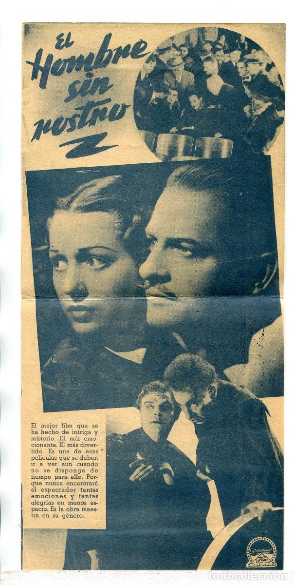 Cine: EL HOMBRE SIN ROSTRO, con Rod La Roque - Foto 2
