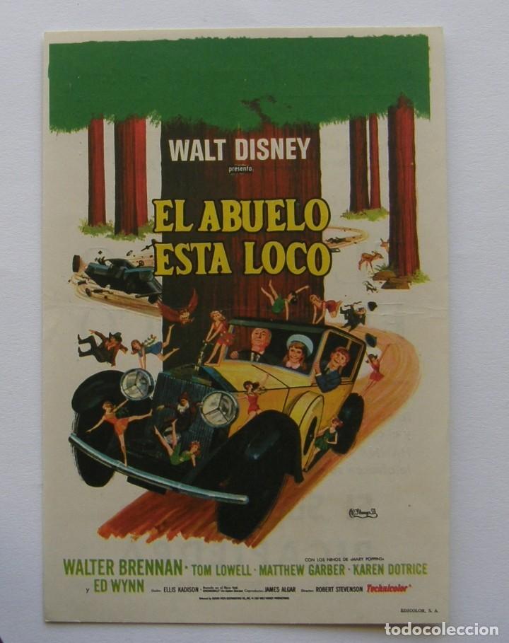 Cine: PROGRAMA DE CINE EL ABUELO ESTA LOCO - Foto 1