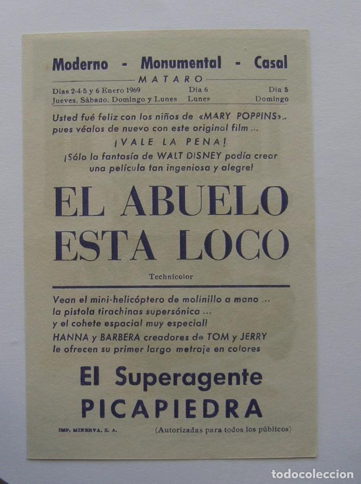 Cine: PROGRAMA DE CINE EL ABUELO ESTA LOCO - Foto 2