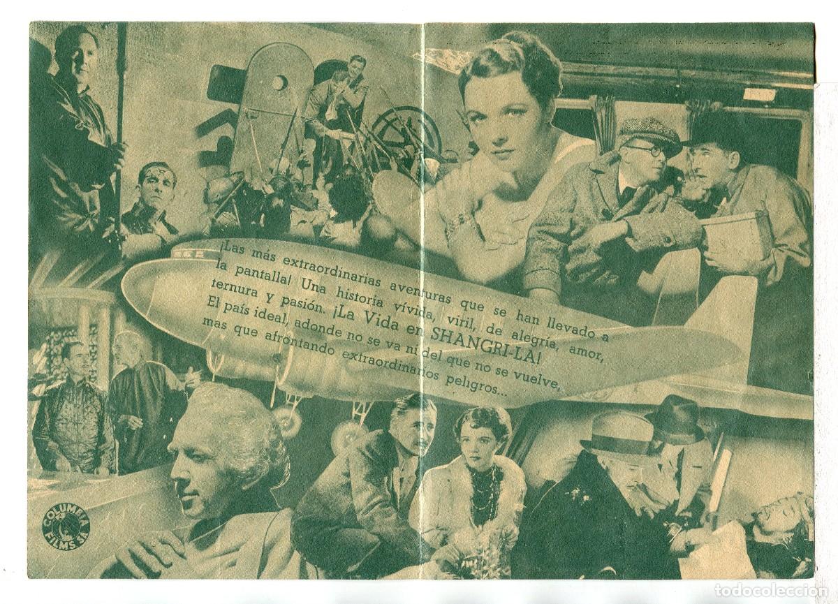 Cine: HORIZONTES PERDIDOS, con Ronald Colman. - Foto 2