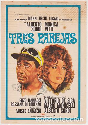 Cine: TRES PAREJAS (sin publicidad) - Foto 1