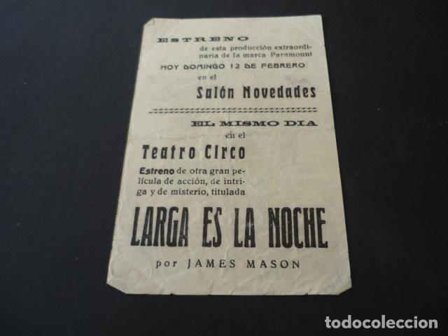 Cine: SAIGON PROGRAMA DE CINE CON PUBLICIDAD TEATRO CIRCO BARCELONA - Foto 2