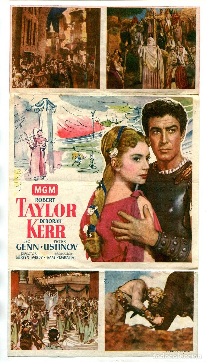 Cine: QUO VADIS, con Robert Taylor. - Foto 2