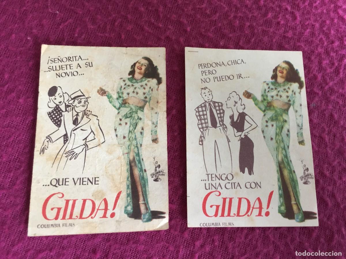 Cine: Gilda. 2 programas diferentes (7x5) de Columbia - Foto 1