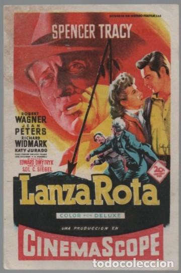 Cine: PROGRAMA DE CINE: LANZA ROTA PC-11116