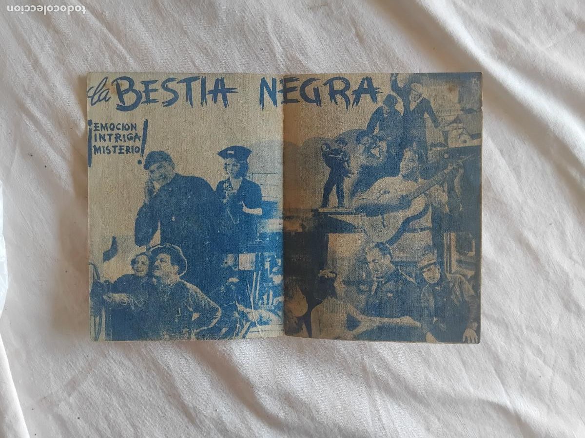 Cine: PROGRAMA DE CINE DOBLE LA BESTIA NEGRA. CINE PROVENZA. - Foto 2