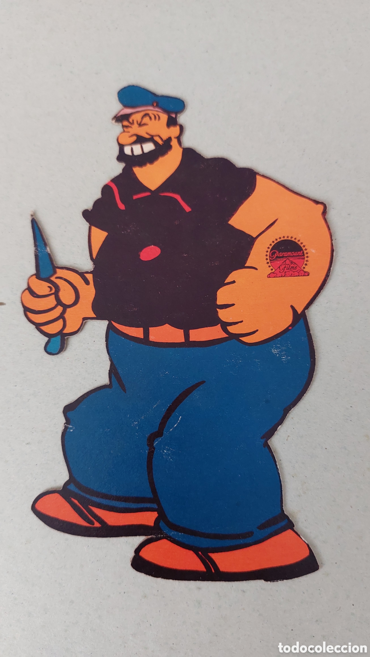 Cine: Programa troquelado facs&iacute;mil A pu&ntilde;etazo limpio Brutus Popeye - Foto 1