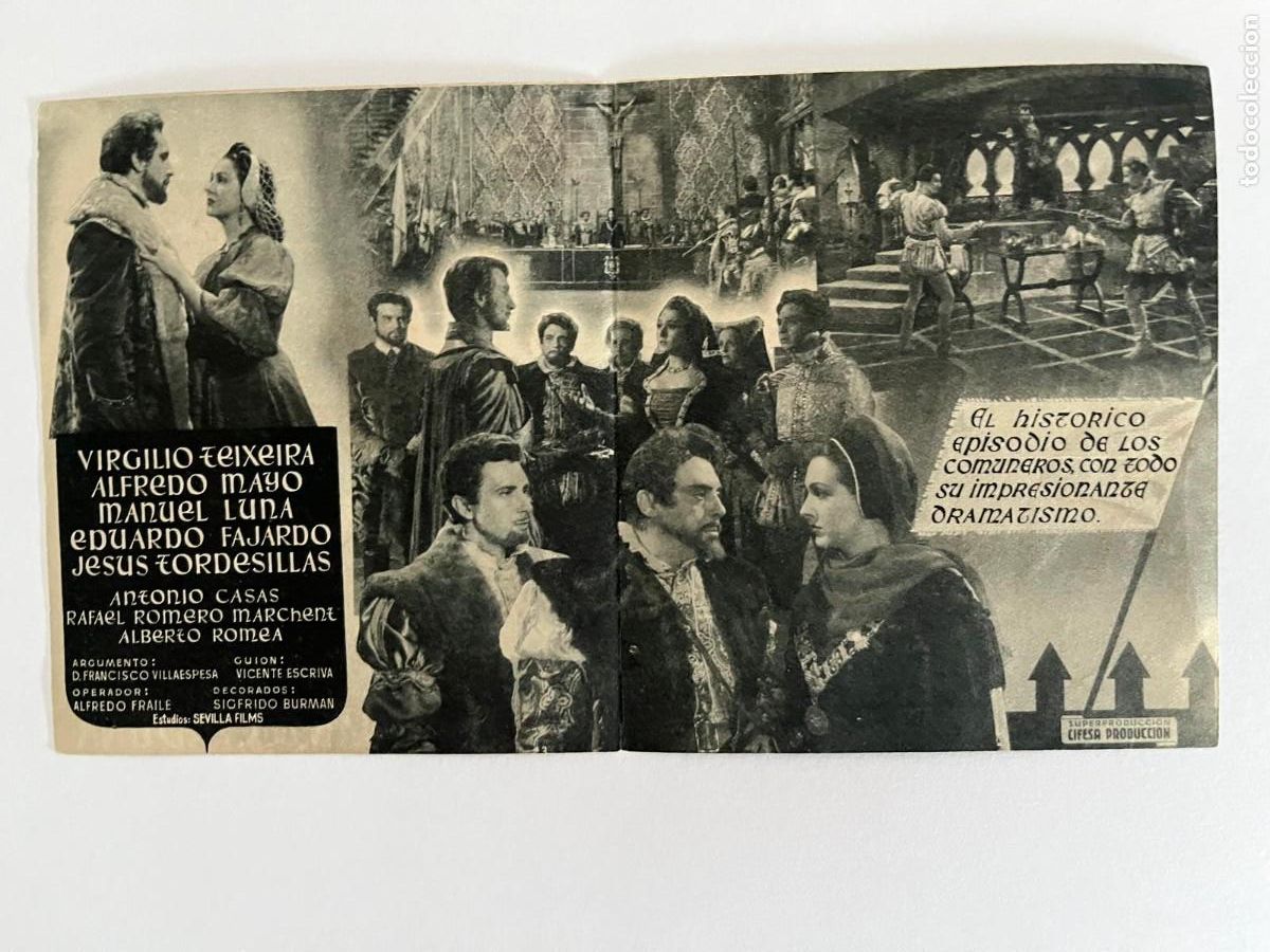 Cine: folleto la Leona de Castilla cine Mary - Foto 2