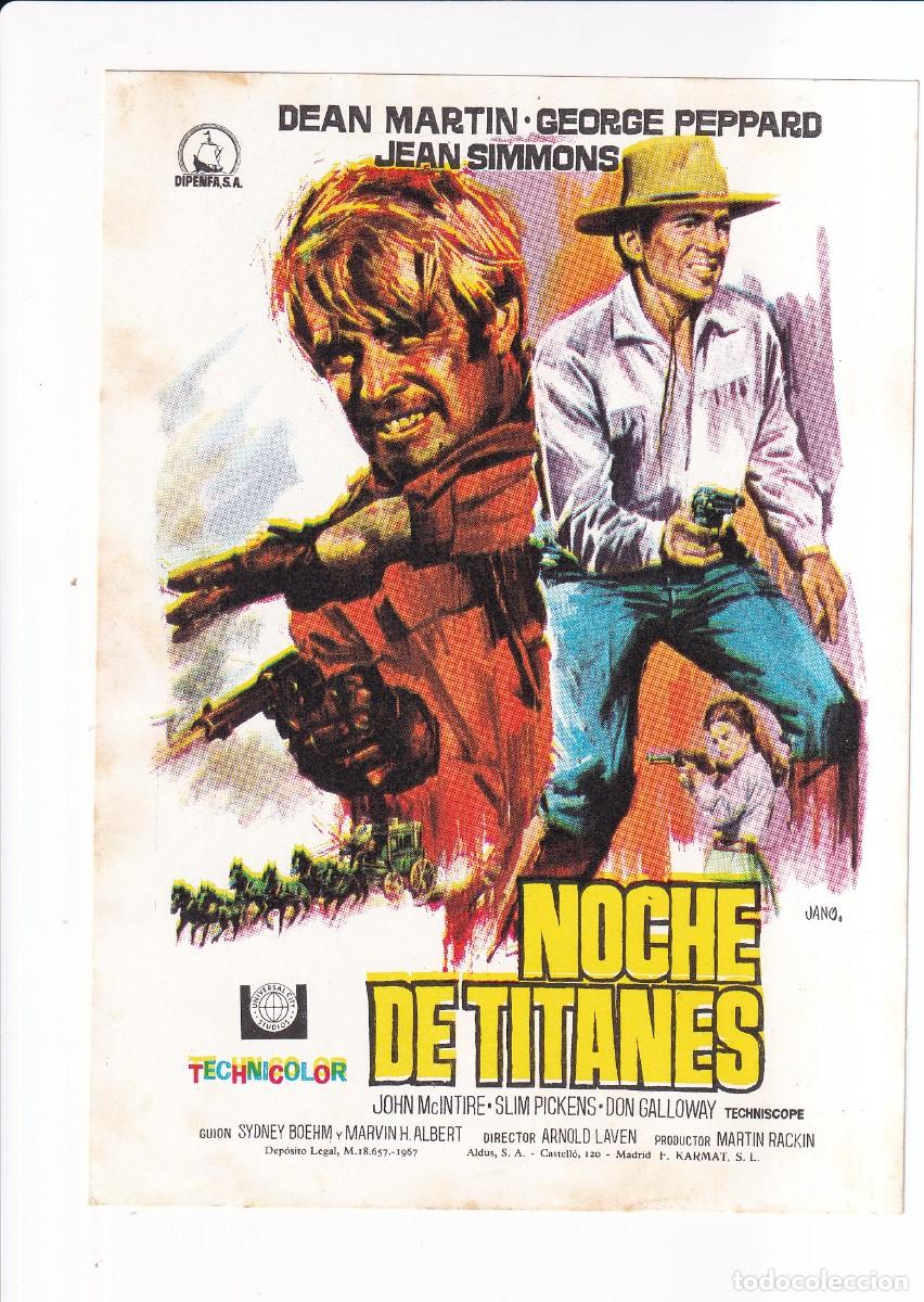 Cine: NOCHE DE TITANES : DEAN MARTIN - Foto 1