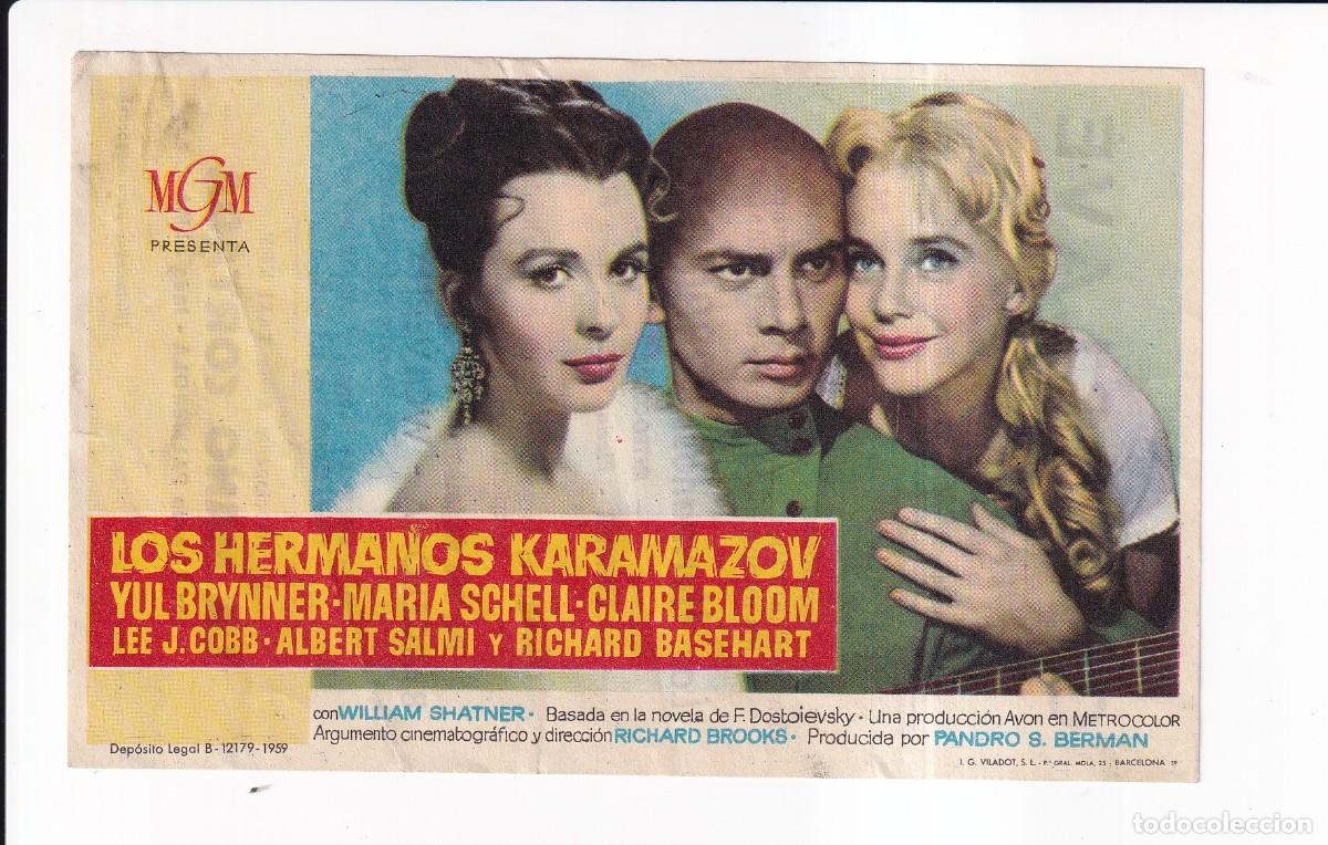 Cine: LOS HERMANOS KARAMAZOFF : YUL BRYNNER - Foto 1