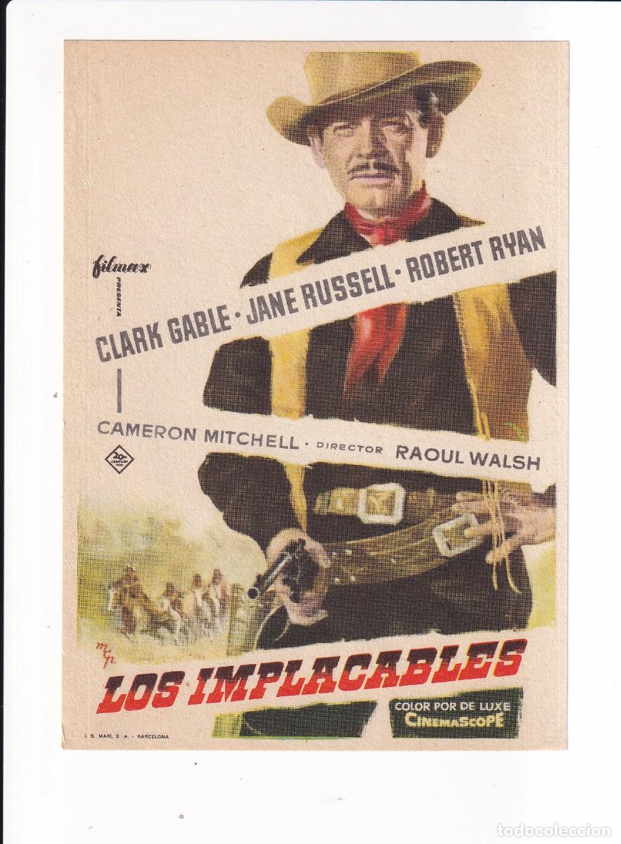 Cine: LOS IMPLACABLES : CLARK GABLE - Foto 1