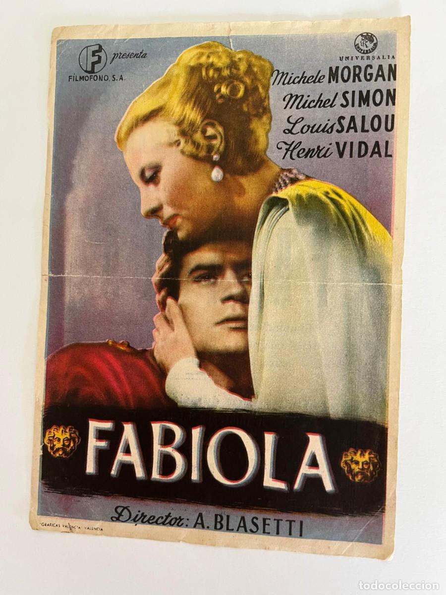 Cine: folleto Fabiola cine catalu&ntilde;a - Foto 1