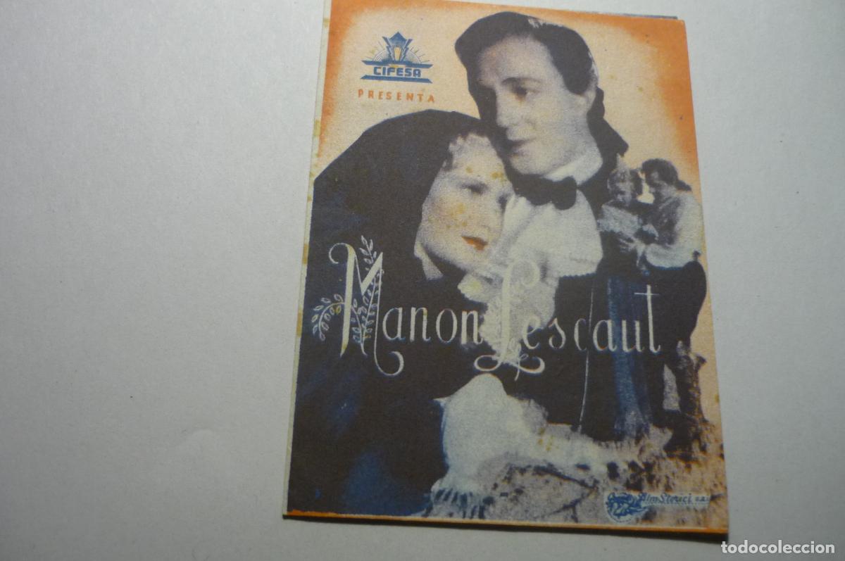Cine: programa doble manon lescaut .-vittorio de sica - Foto 1