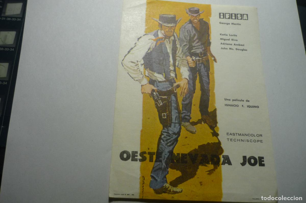 Cine: PROGRAMA OESTE NEVADA JOE.-KATIA LORITZ