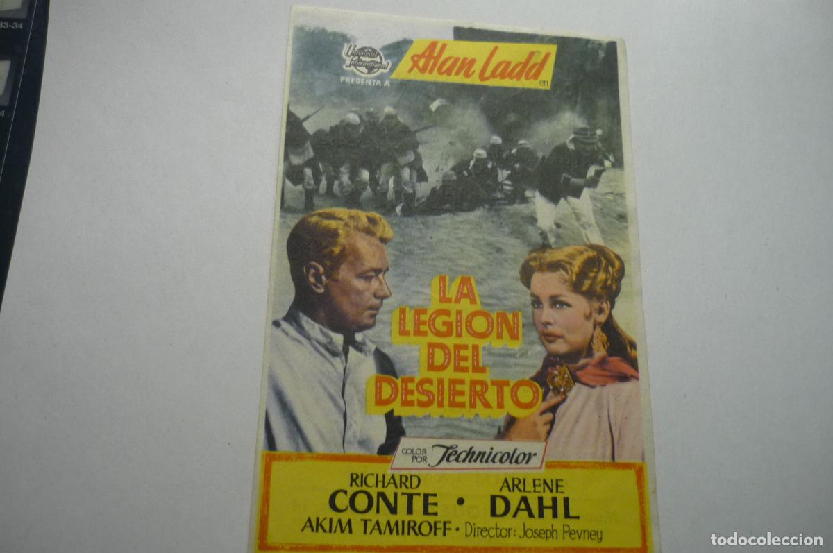 Cine: PROGRAMA LA LEGION DEL DESIERTO.- FILARMONICA .-OVIEDO - Foto 1