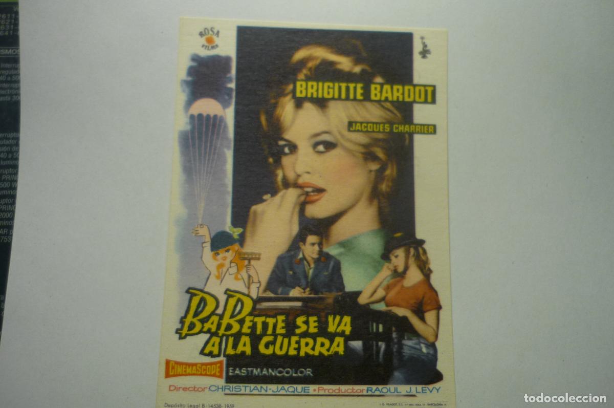 Cine: PROGRAMA BABETTE SE VA A LA GUERRA BB.-PRINCIPAL-TARRAGONA - Foto 1