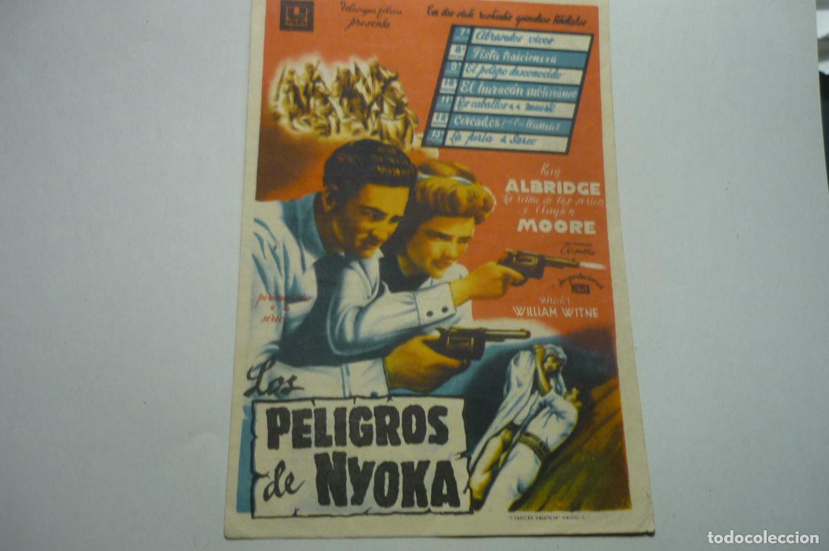 Cine: PROGRAMA LOS PELIGROS DE NYOKA,.PUBLICIDAD - Foto 1